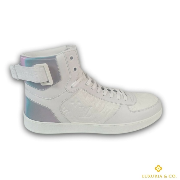 Louis Vuitton Louis Vuitton x Virgil Abloh White Iridescent Rivoli Sneaker